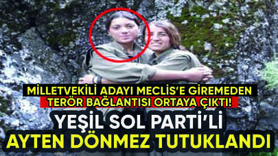 Yeşil Sol Parti milletvekili adayı Ayten Dönmez tutuklandı