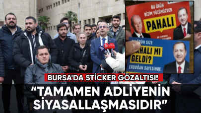 Bursa'da sticker gözaltısı!