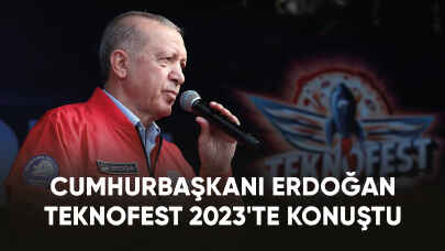 Cumhurbaşkanı Erdoğan TEKNOFEST 2023'te konuştu