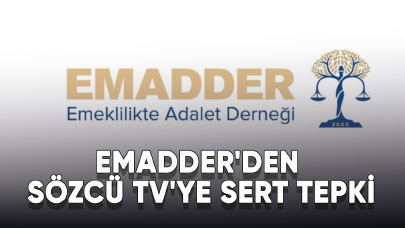 EMADDER'den Sözcü Tv'ye sert tepki