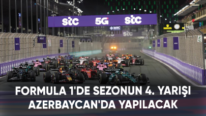 Formula 1'de sezonun 4. yarışı Azerbaycan'da yapılacak