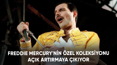 Freddie Mercury'nin özel koleksiyonu açık artırmaya çıkıyor