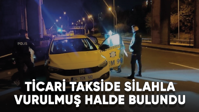 Gebze'de şüpheli ölüm! Ticari takside silahla vurulmuş halde bulundu