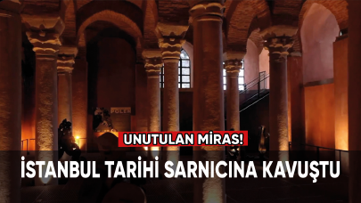 İstanbul tarihi sarnıcına kavuştu