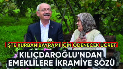 Kılıçdaroğlu'ndan emeklilere bayram ikramiyesi sözü: İşte o miktar