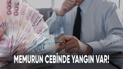 Memurun cebinde yangın var!