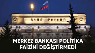 Merkez Bankası politika faizini değiştirmedi