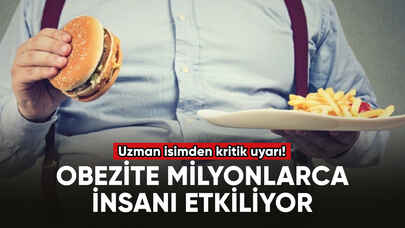 Obezite milyonlarca insanı etkiliyor