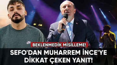 Sefo'dan Muharrem İnce'ye dikkat çeken yanıt!