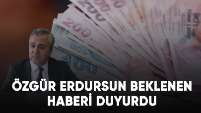 SGK Uzmanı Özgür Erdursun beklenen haberi duyurdu