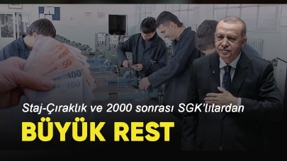 Staj-Çıraklık ve 2000 sonrası SGK’lılardan Cumhurbaşkanı adaylarına rest