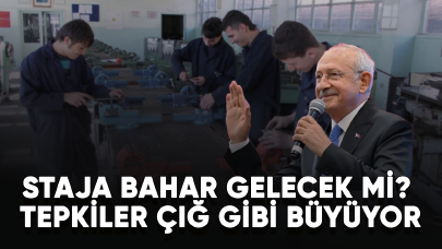 Staja bahar gelecek mi? Tepkiler çığ gibi büyüyor