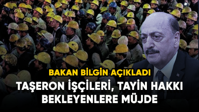 Taşerona kadro verilecek mi? Bakan Bilgin açıkladı