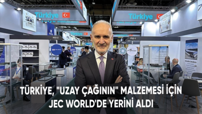 Türkiye, "uzay çağının" malzemesi için JEC World'de yerini aldı