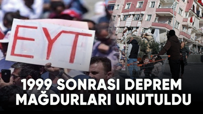 1999 sonrası deprem mağdurları unutuldu