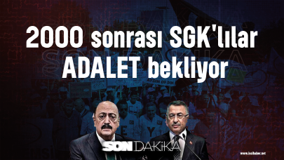 2000 sonrası SGK'lı mağdurlar 1 Mayıs'ta da haykırıyor