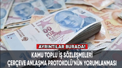 Kamu Toplu İş Sözleşmeleri Çerçeve Anlaşma Protokolü’nün Yorumlanması