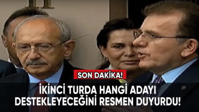 Adalet Partisi ikinci turda hangi adayı destekleyeceğini resmen duyurdu!