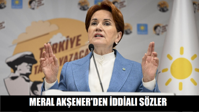 Meral Akşener'den iddialı sözler