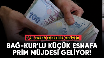 Bağ-Kur'lu esnafa prim müjdesi! 5 yıl erken emeklilik geliyor