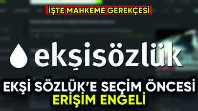 Ekşi Sözlük'e 14 Mayıs öncesi erişim engeli