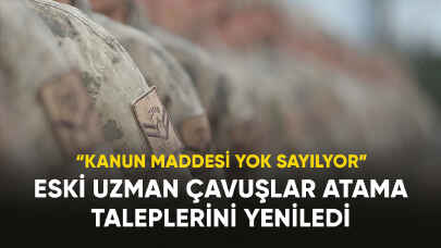 Eski uzman çavuşlar atama taleplerini yeniledi