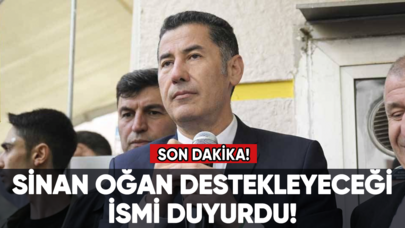 Son dakika... Sinan Oğan destekleyeceği ismi duyurdu!