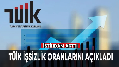 TÜİK işsizlik oranlarını açıkladı