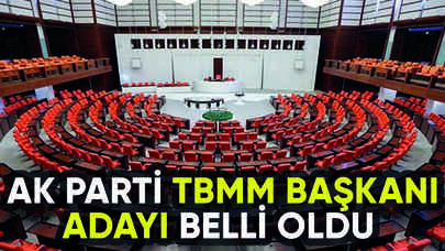 AK Parti'nin TBMM Başkanı adayı belli oldu