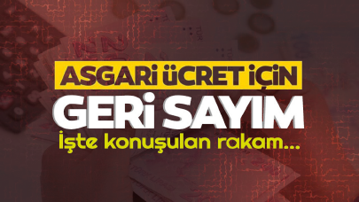 Asgari ücret için geri sayım başladı