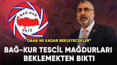 Bağ-Kur tescil mağdurları beklemekten bıktı