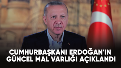 Cumhurbaşkanı Erdoğan'ın güncel mal varlığı açıklandı