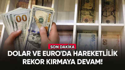 Dolar güne yükselişle başlamasının ardından rekor kırmaya devam ediyor!