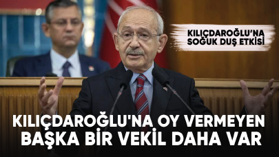 Kılıçdaroğlu'na oy vermeyen başka bir vekil daha var