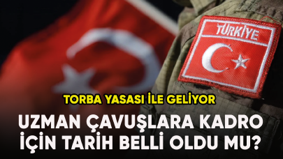 Uzman çavuşlara kadro için tarih belli oldu mu?