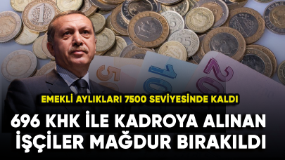 696 sayılı KHK ile kadroya alınan işçiler mağdur bırakıldı