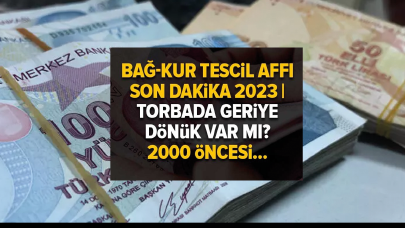 BAĞKUR tescil affı çıkabilir! İşte detaylar...