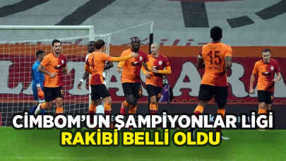 Galatasaray'ın Şampiyonlar Ligi rakibi belli oldu