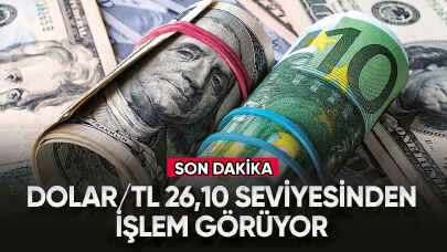 Dolar/TL, 26,10 seviyesinden işlem görüyor