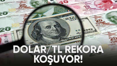 Dolar/TL rekora koşuyor!