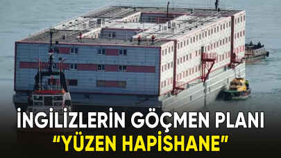 Göçmenler için yüzen hapishane yaptılar!