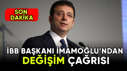 İBB Başkanı İmamoğlu "İktidar İçin Değişim" dedi