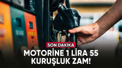 Motorine 1 lira 55 kuruşluk zam geliyor!