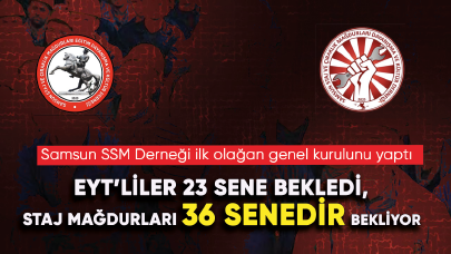 Samsun SSM Derneği ilk olağan genel kurulunu yaptı