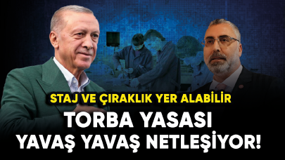 Torba yasası yavaş yavaş netleşiyor! Staj ve çıraklık yer alabilir