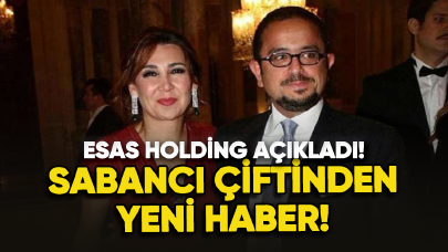 Ali Sabancı ve Vuslat Doğan Sabancı çiftinden yeni haber!