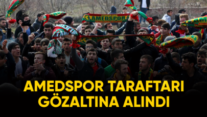 Amedspor taraftarları gözaltına alındı