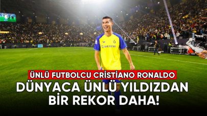 Cristiano Ronaldo'dan bir rekor daha!