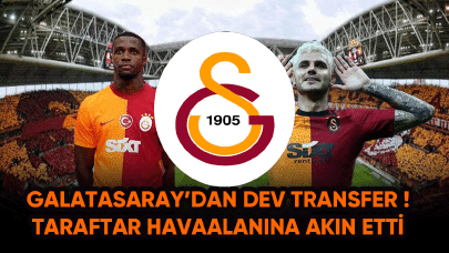 Galatasaray'dan dev transfer! Taraftar havaalanına akın etti