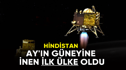 Hindistan Ay'ın güneyine inen ilk ülke oldu